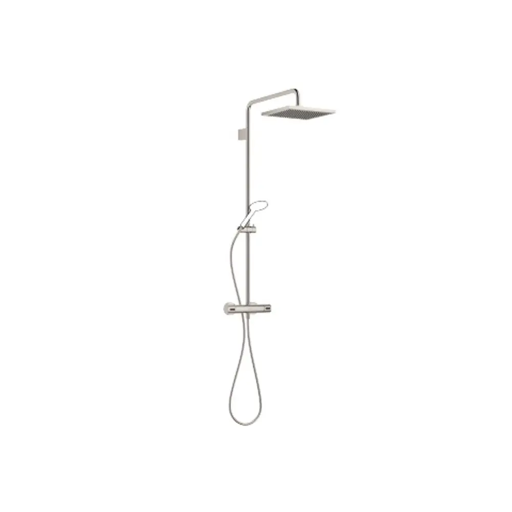 DORNBRACHT Shower Pipe mit Brause-Thermostat SERIENSPEZIFISCH 34459980 Platin, 34459980-08 Galeriebild 1